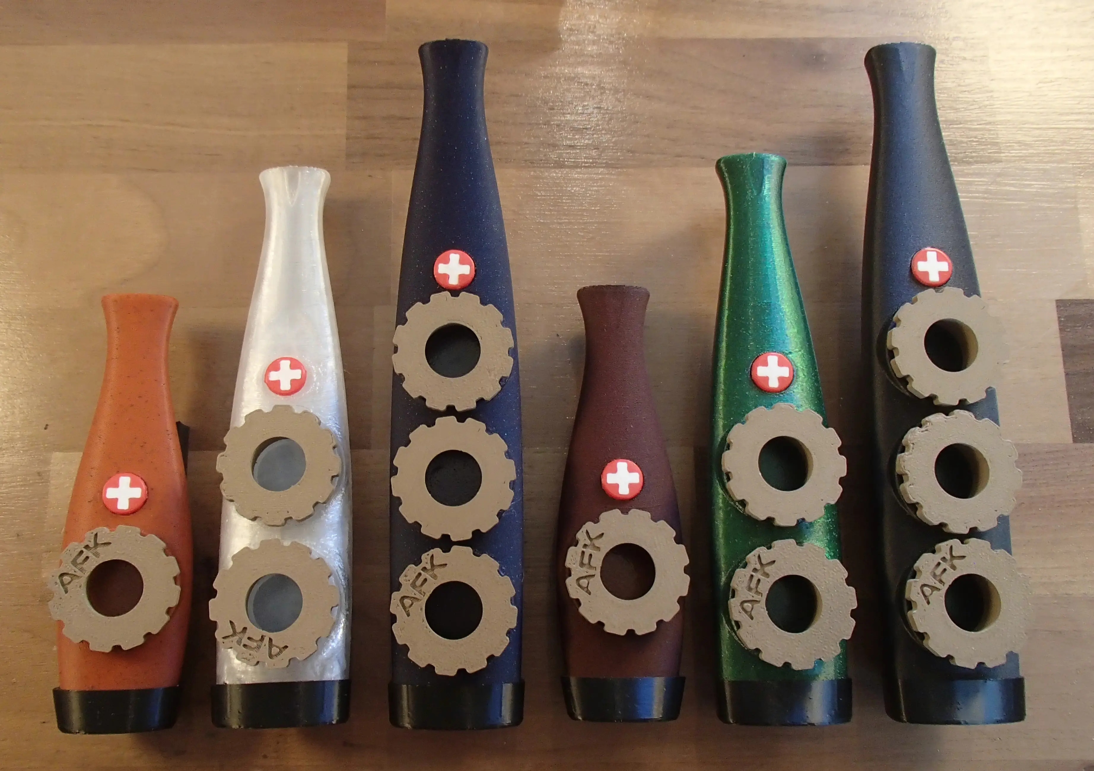 Pro Series, six colors