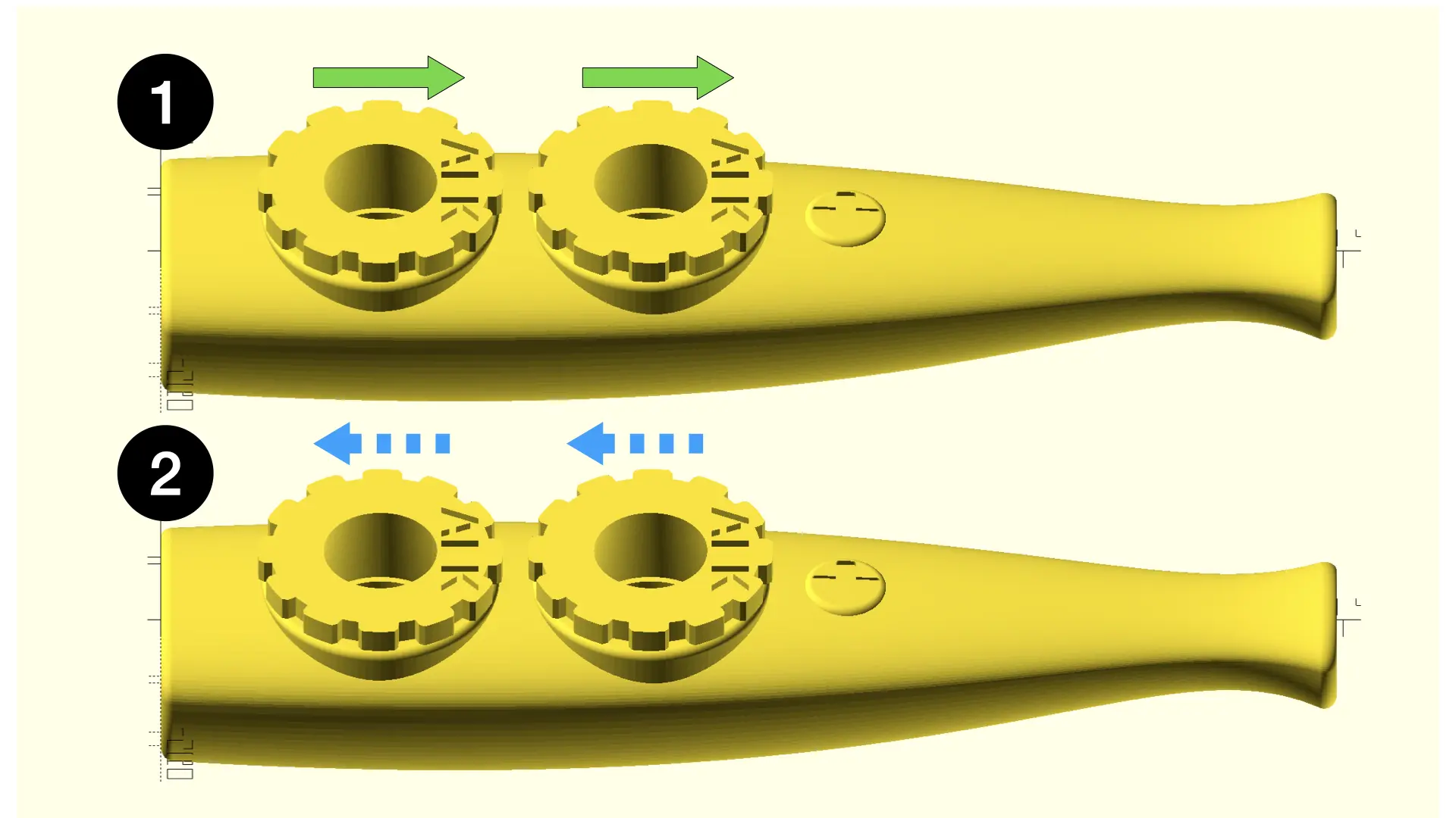 Adjusting the membranes